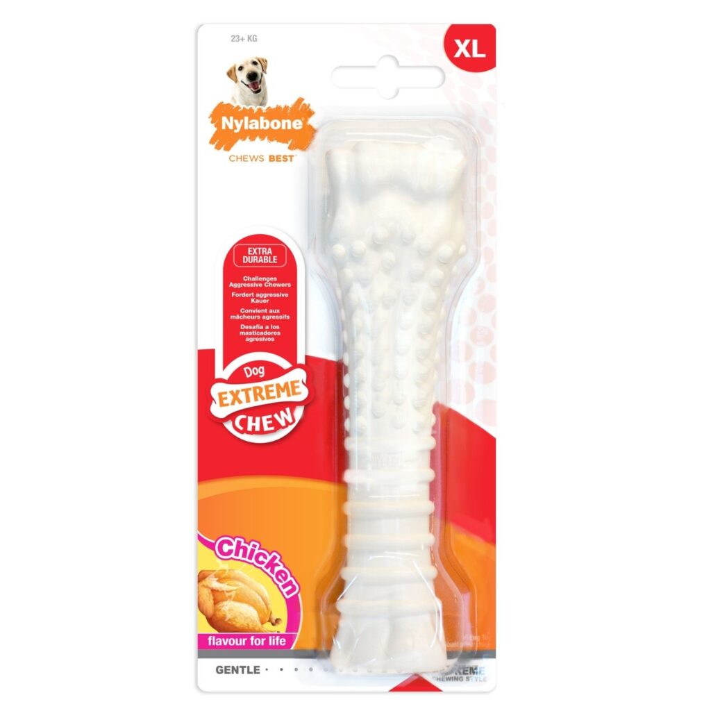 Nylabone Chicken Extreme Bone – Extra Large Dog Toy