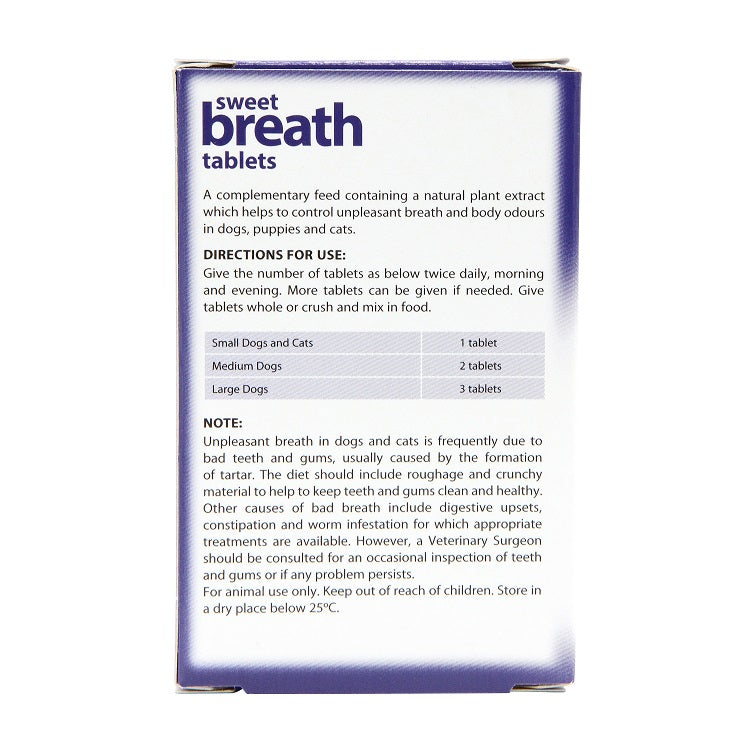 Johnson's Veterinary Sweet Breath Tablets