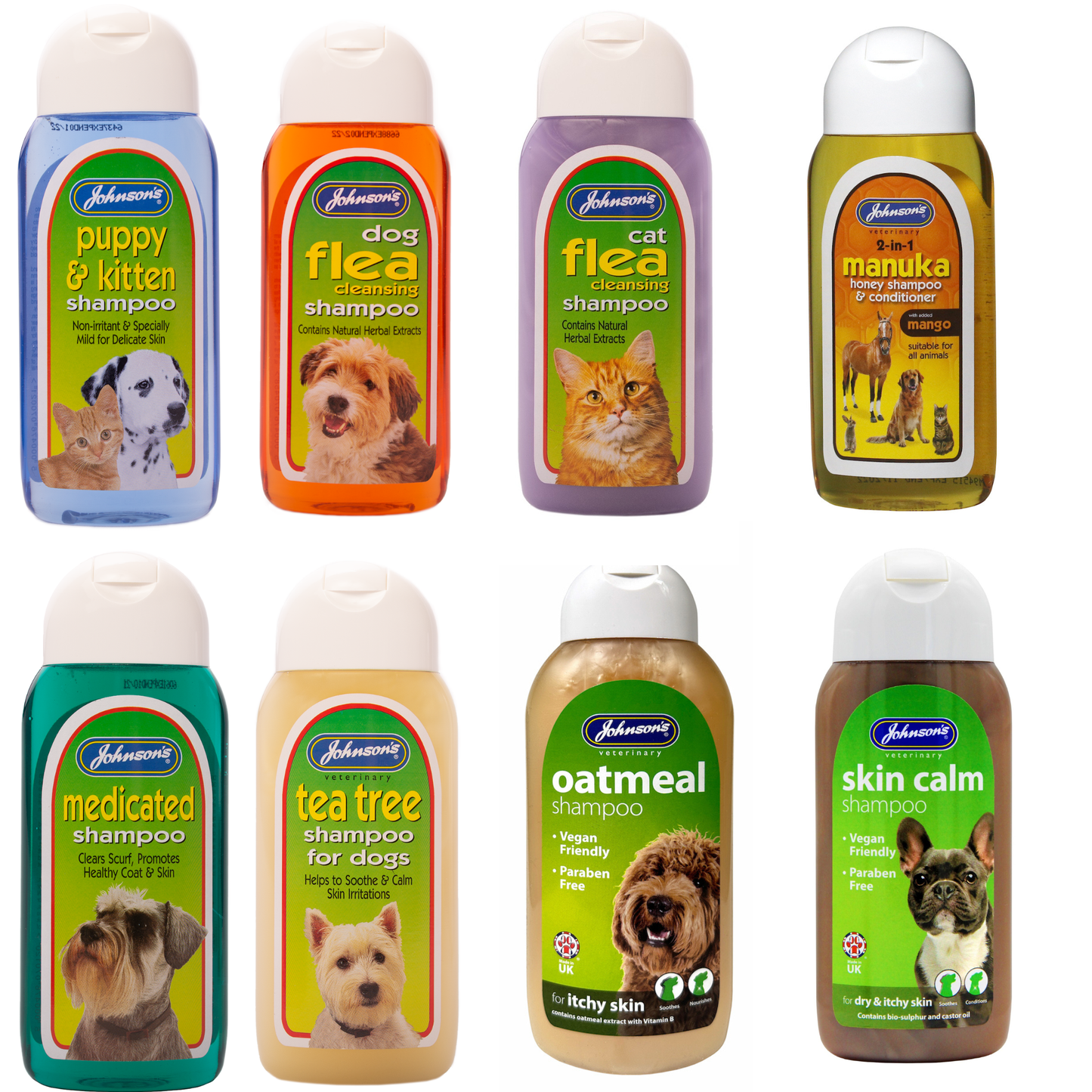 Johnson's Veterinary Shampoo for Cats & Dogs 200ml