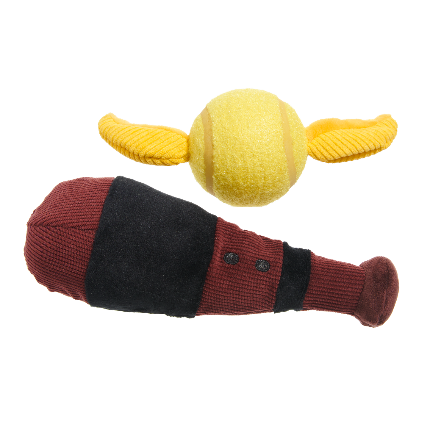 Bark x Harry Potter Dog Toy Quidditch Set