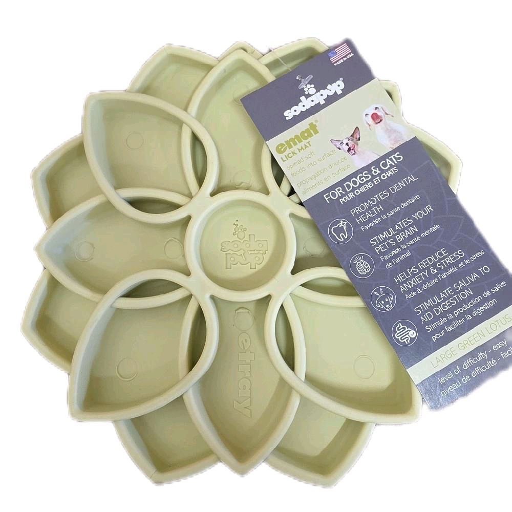 SodaPup Dog Enrichment Toys Lick Mats, Sticks and Nylon Lick Toys