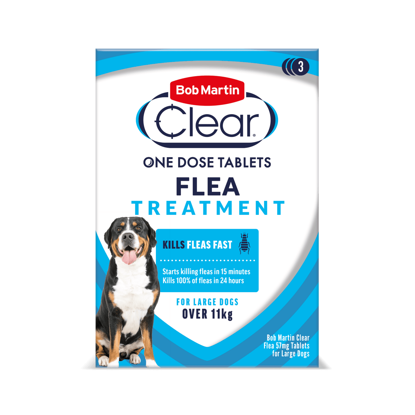 Bob Martin Clear Flea Tablets for LARGE Dogs over 11kg