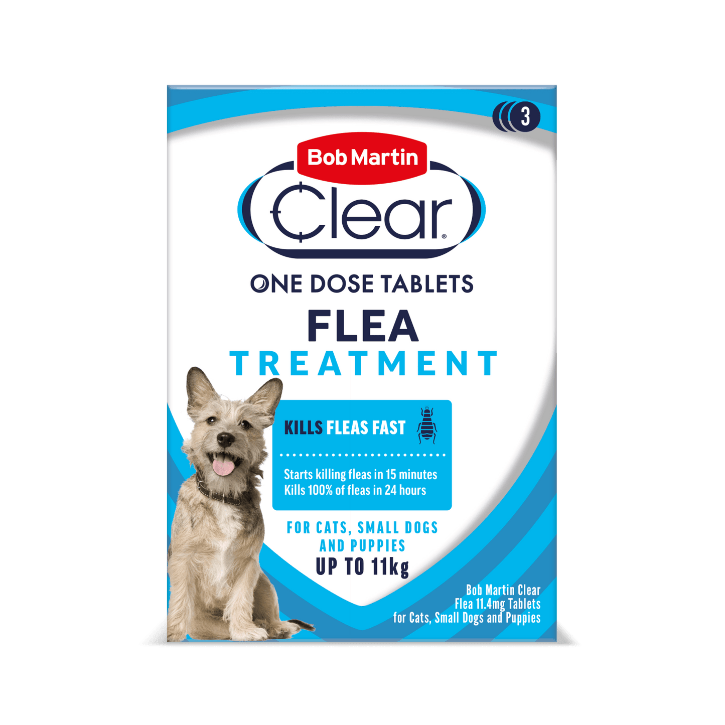 Bob Martin Clear Flea Tablets for Small Dogs & Puppies