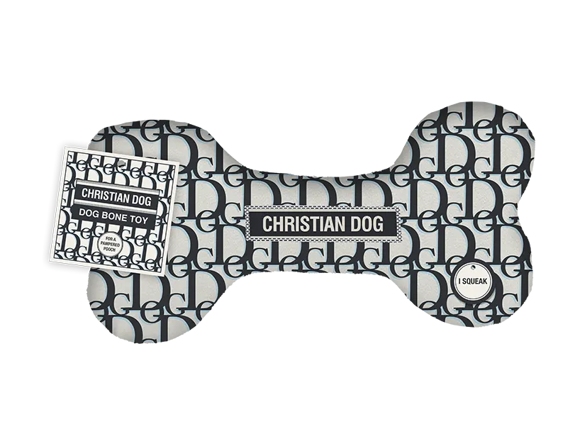 Luxury Dog Toy Bone