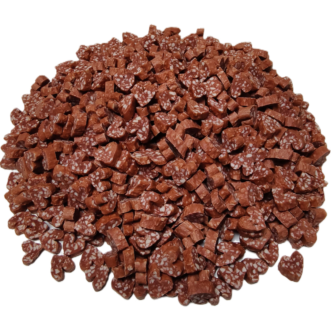 Duck Salami Hearts 500g