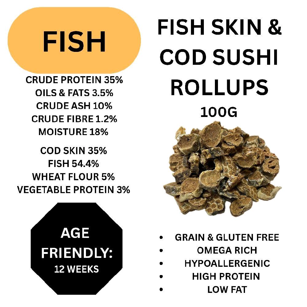 Natural Dog Treats FISH Pick N Mix Selection