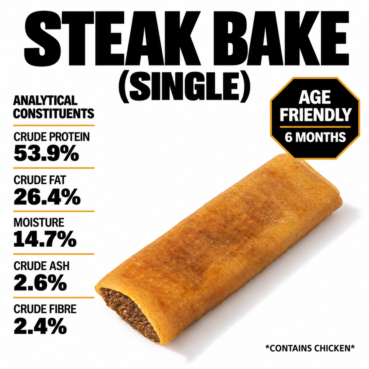 Steak Bake (Single)