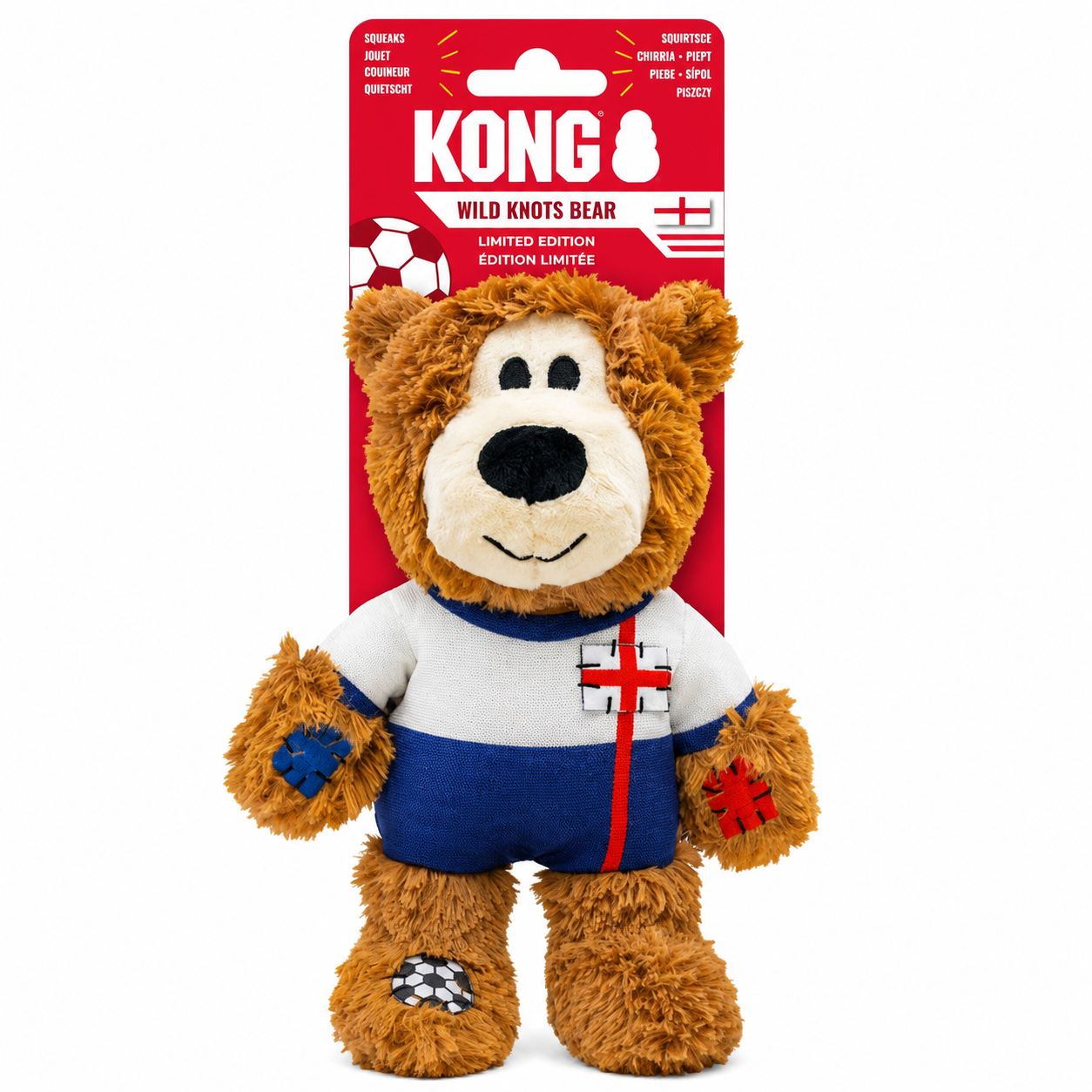 Kong x World Cup England Bear