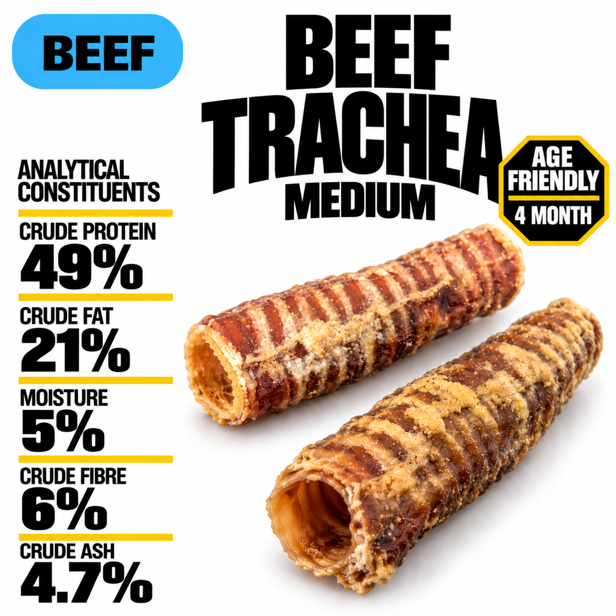 Beef Trachea Medium (single)
