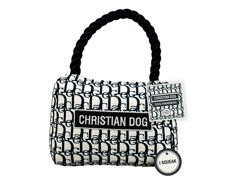 Luxury Handbag Dog Toy