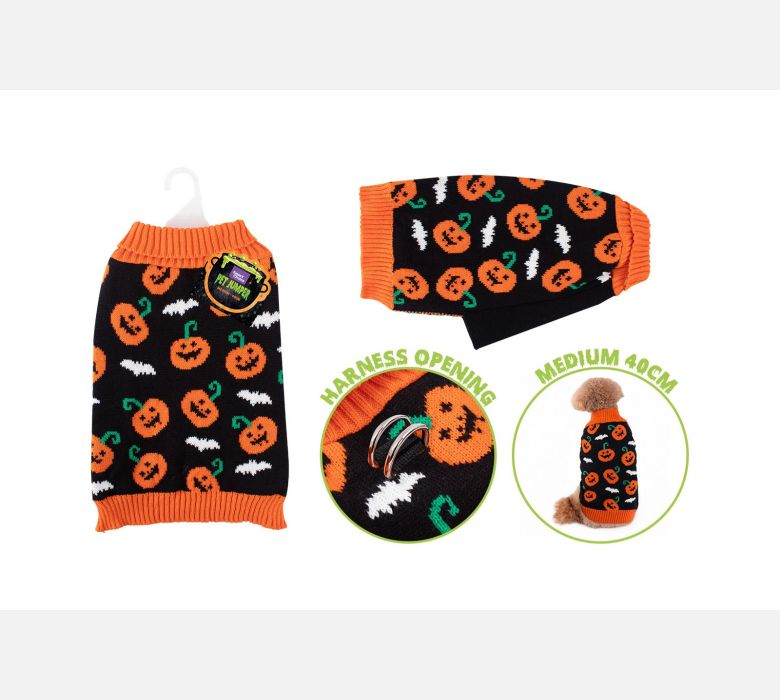 Halloween Dog Jumper Sizes S,M,L