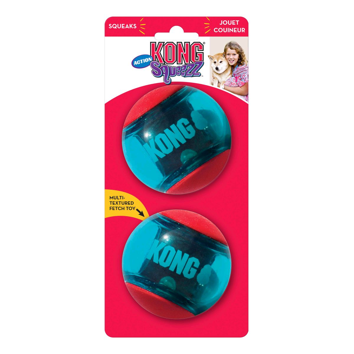 Kong Squeez Actions Balls