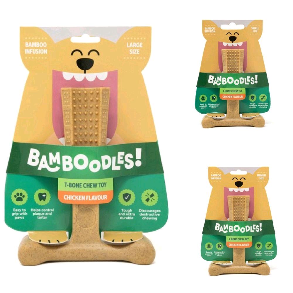 Bamboodles Dog Toy Chicken Flavour