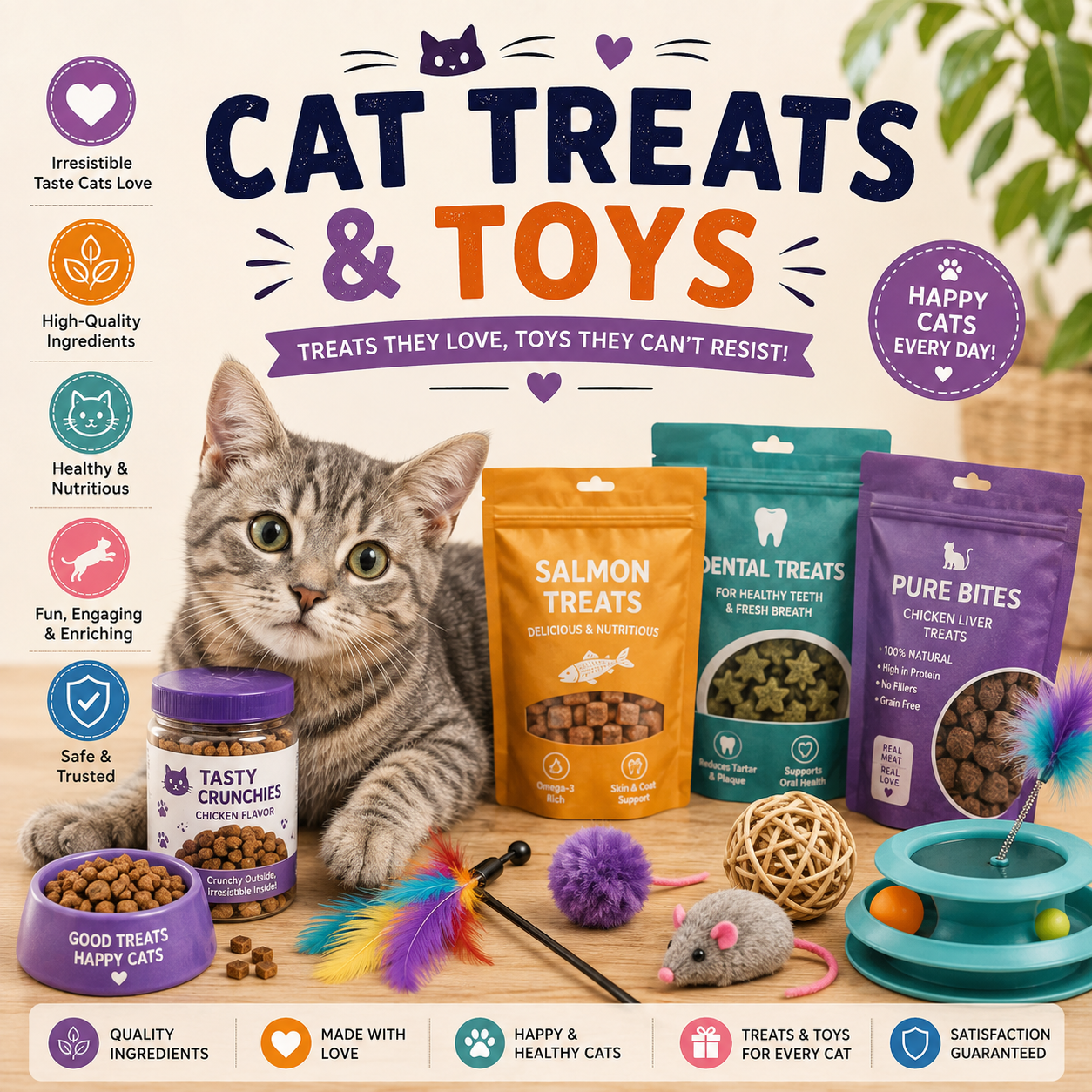 Cat Treats & Toys