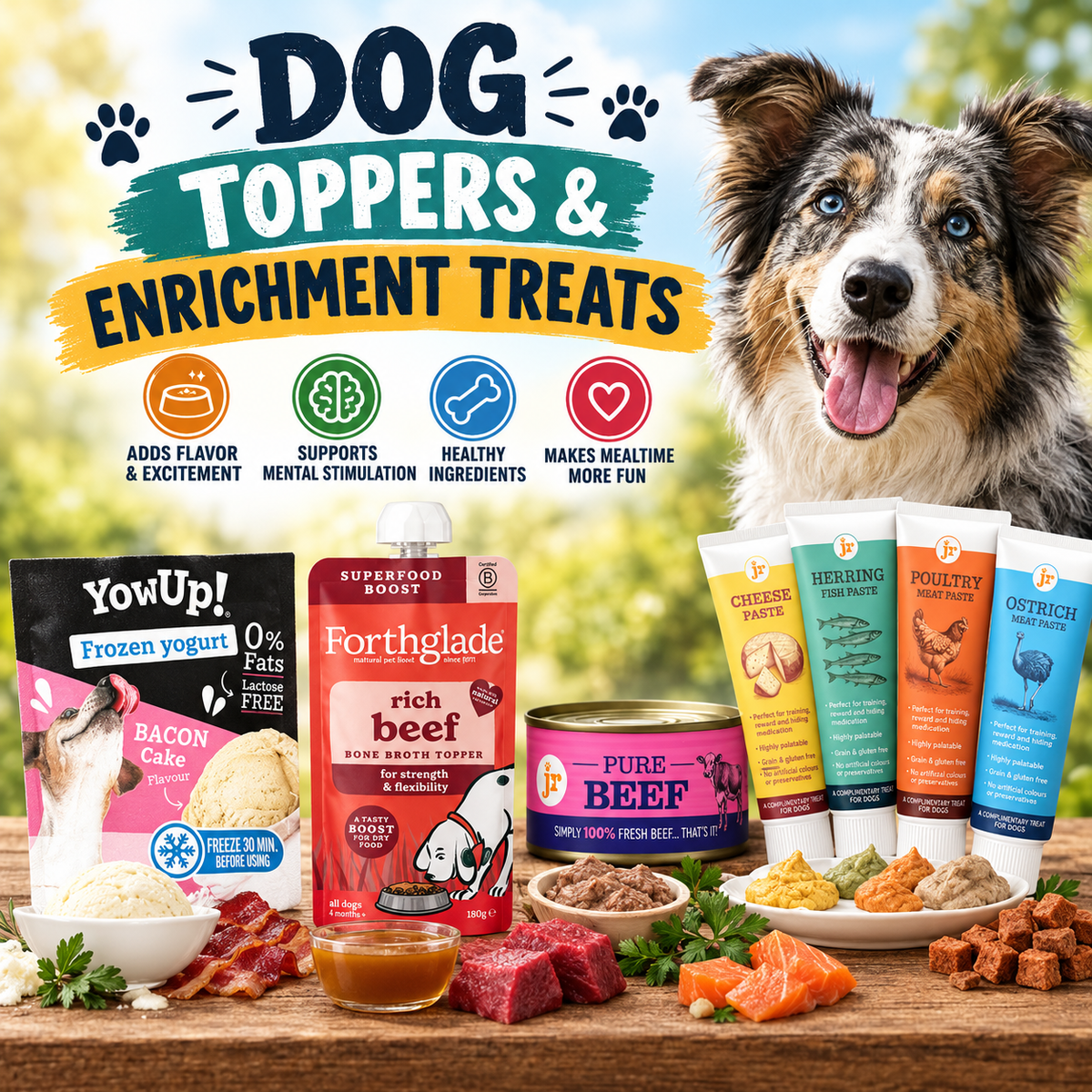 Toppers & Enrichment Treats
