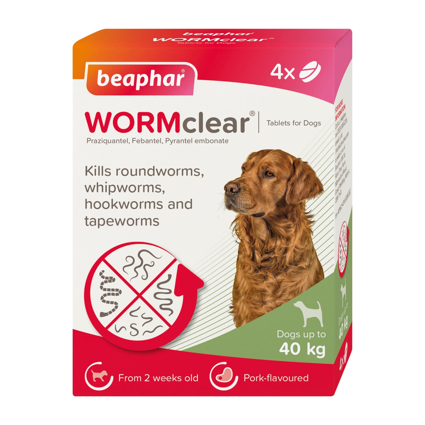 Beaphar Wormclear Worming Tablets for Dogs