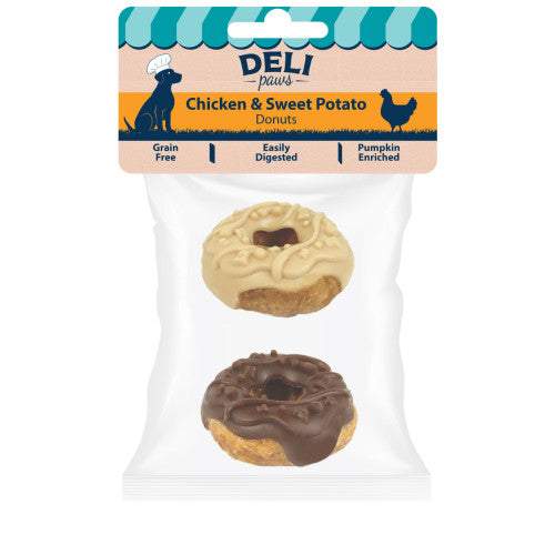 Deli Paws Chicken & Sweet Potato Donuts