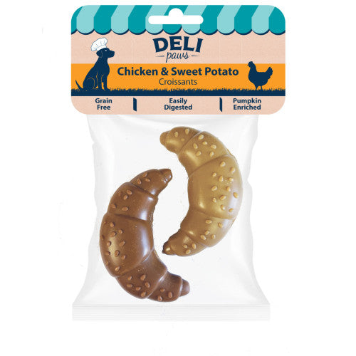 Deli Paws Chicken & Sweet Potato Croissants