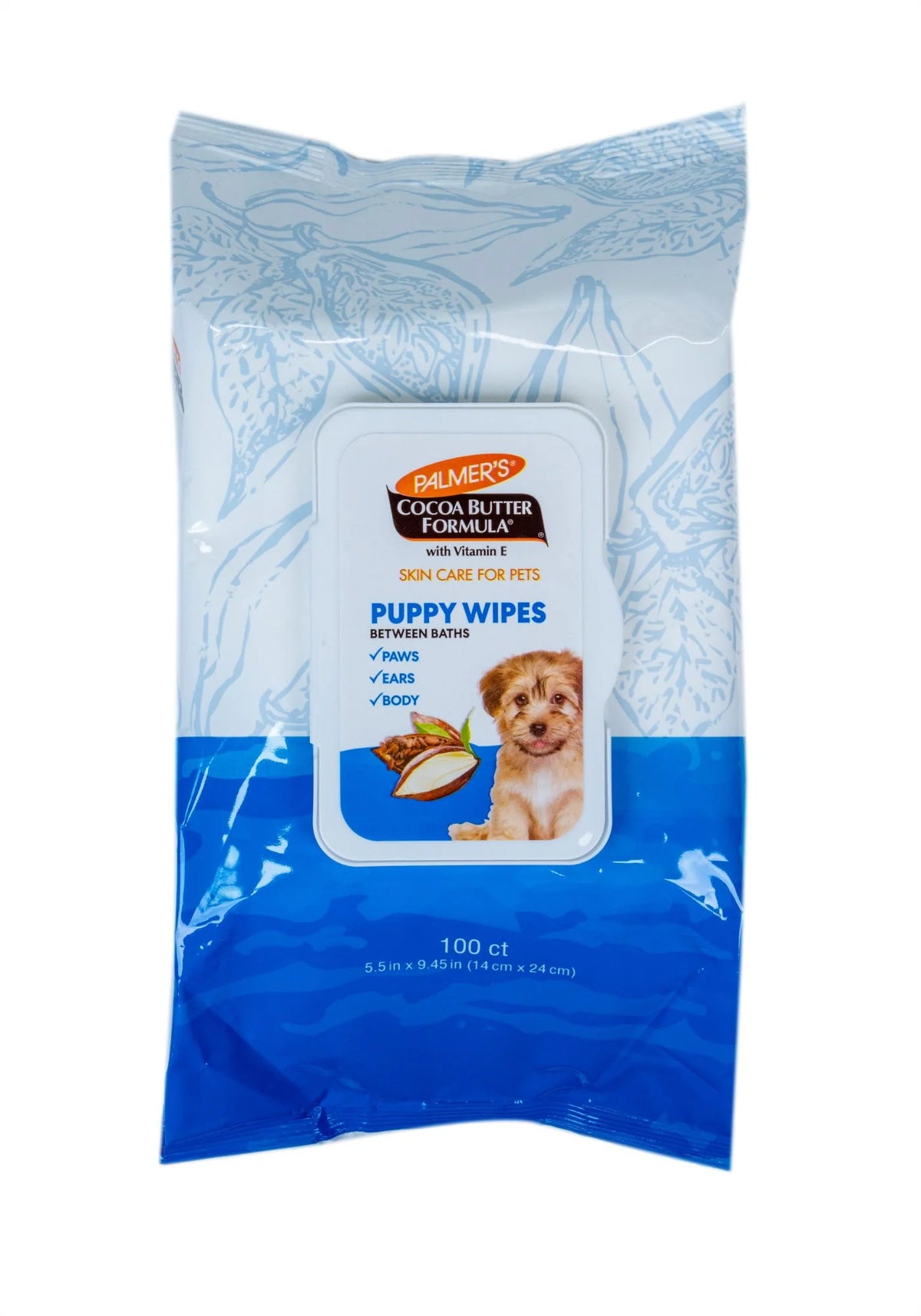Palmer's For Pets Puppy Wipes With Cocoa Butter 100ct