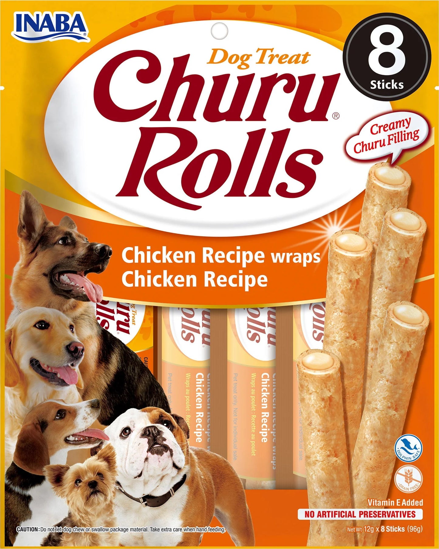 Churu Rolls and Bites for Dogs