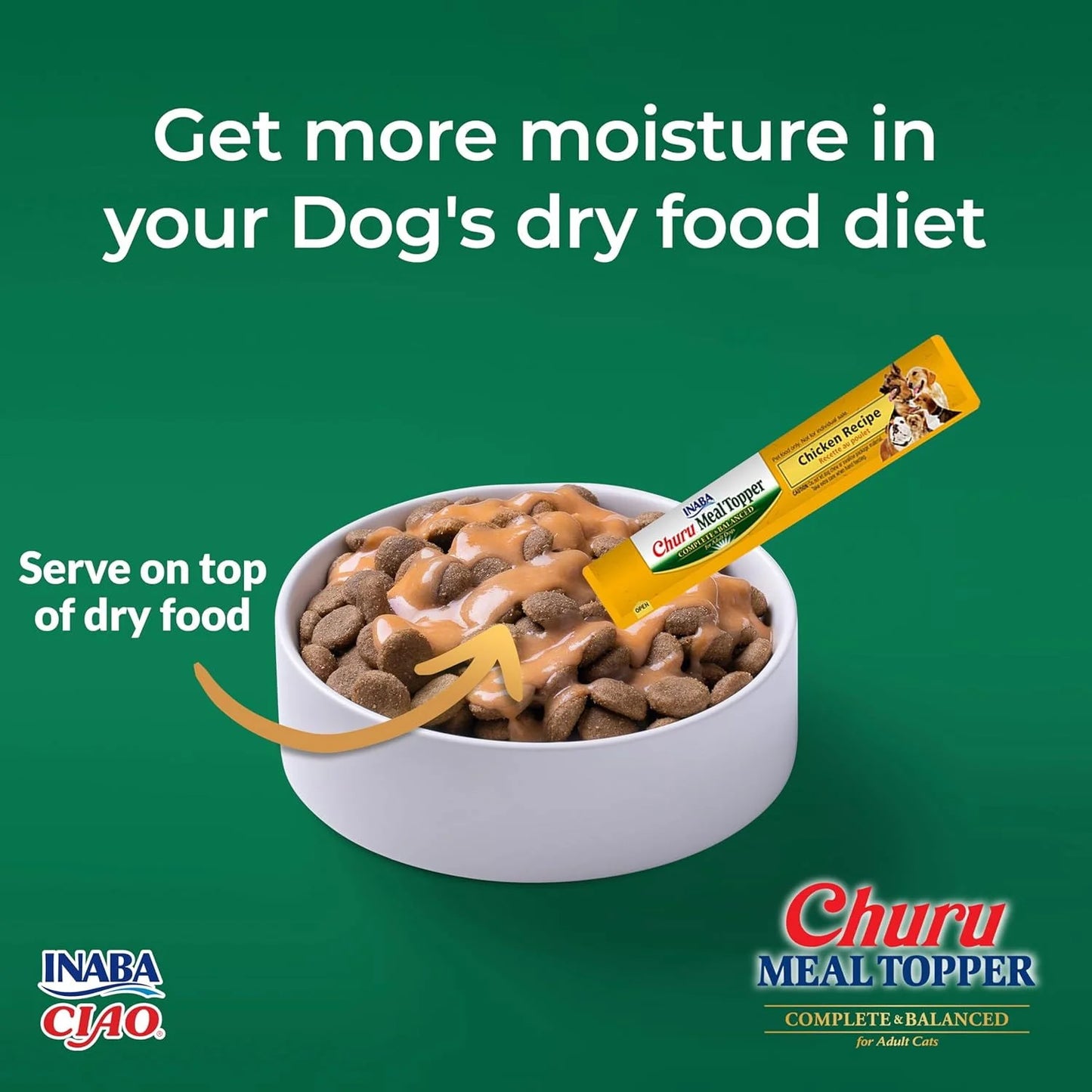 Churu Meal Toppers & Licks for Dogs