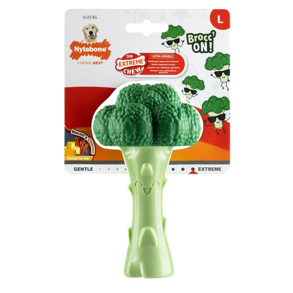 Nylabone Extreme Brocolli Dog Toy Large