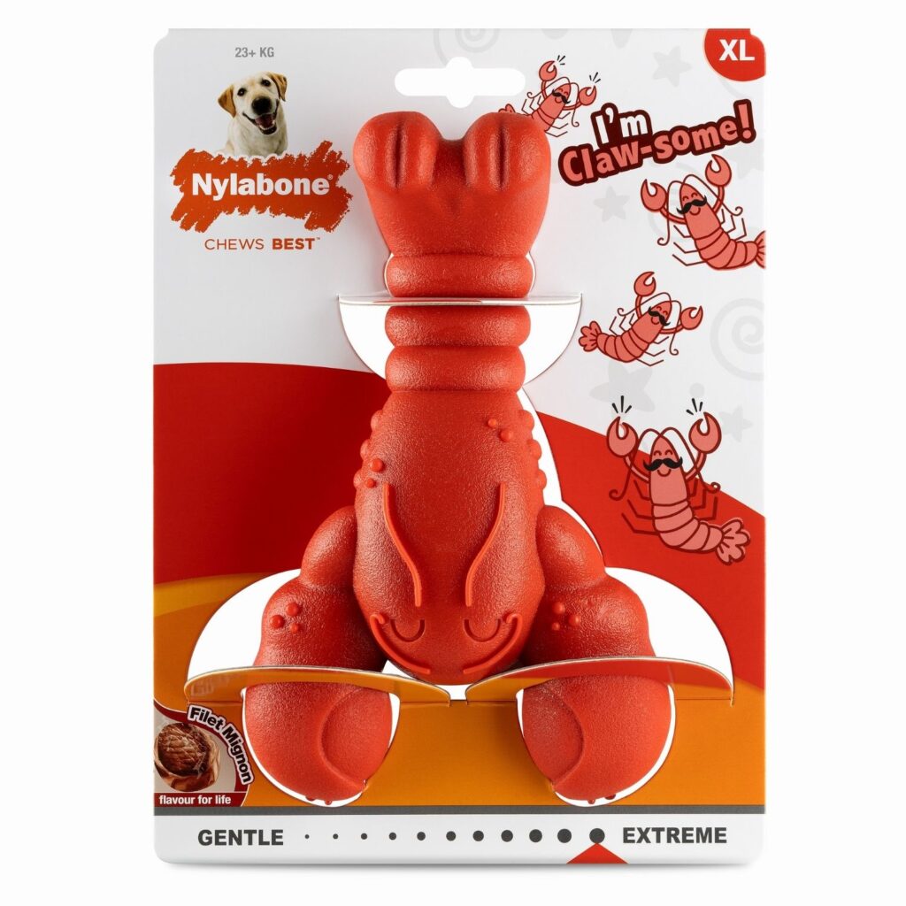 Nylabone Extreme Lobster Dog Toy