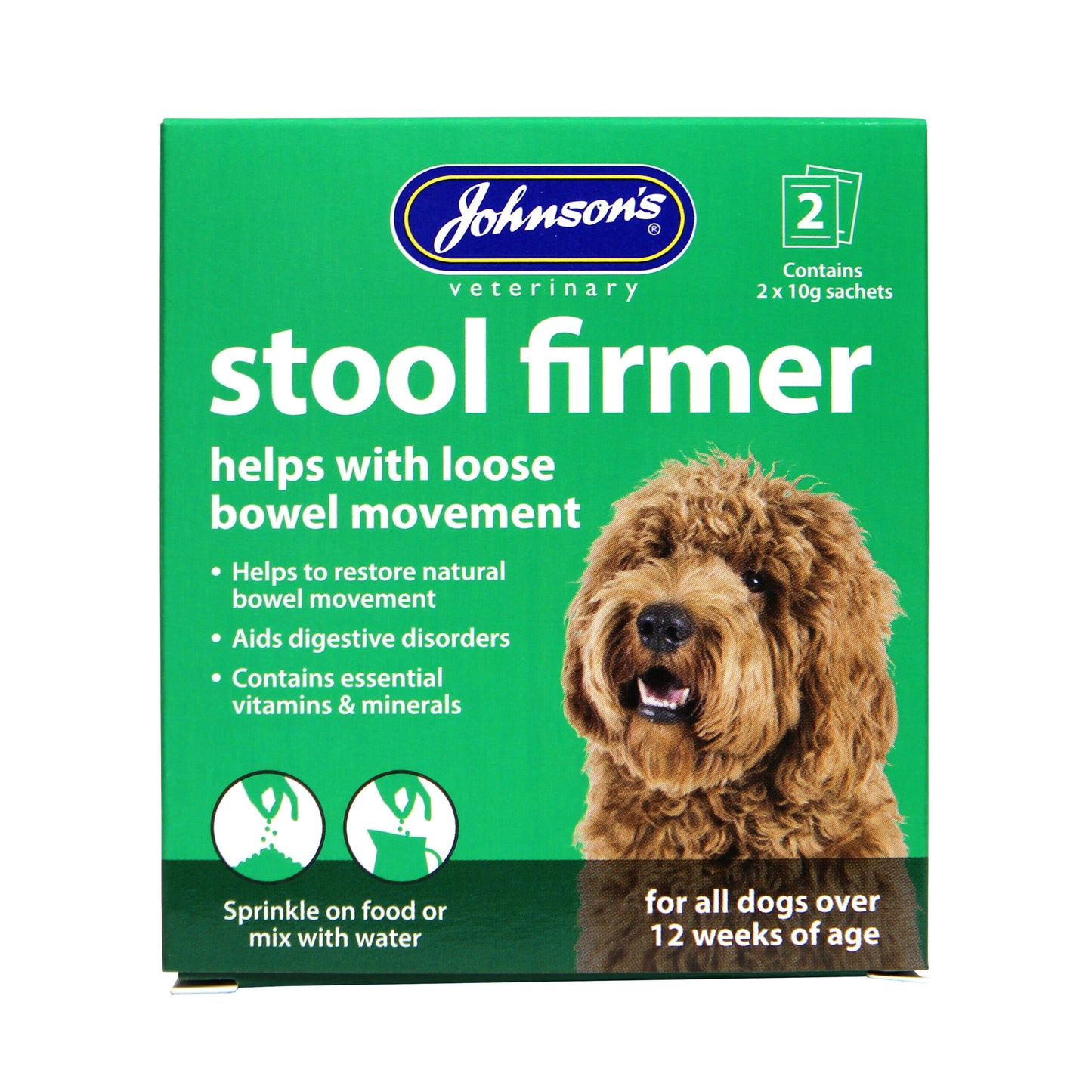 Johnson's Veterinary Stool Firmer for Cats & Dogs