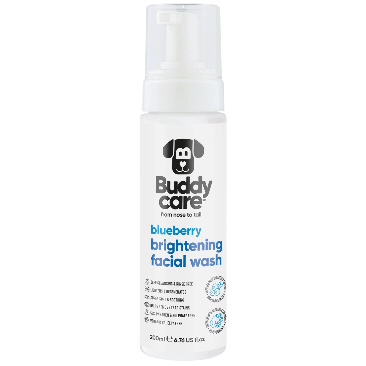 Buddycare Blueberry Dog Facial Wash
