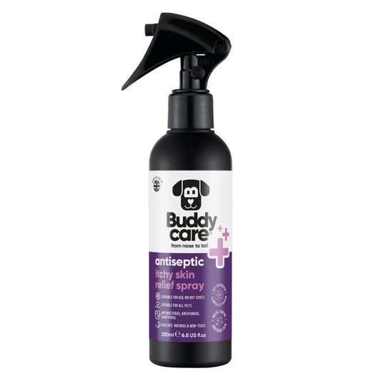Buddycare Pet Antiseptic Itchy Skin Relief Spray 200ml
