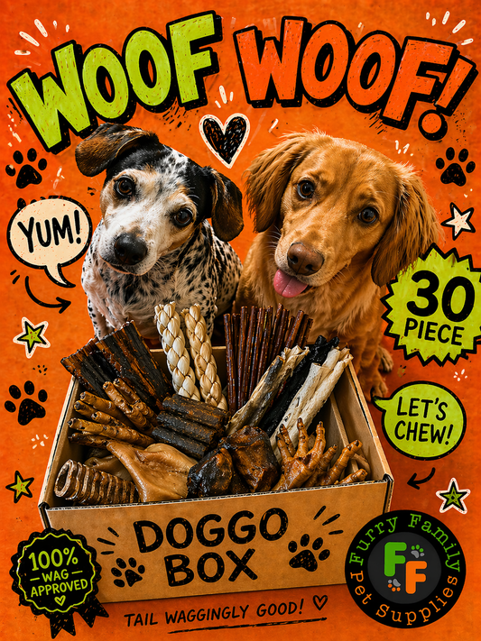 Doggo Natural Treat Box 30pcs