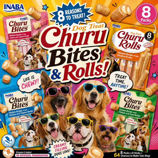 Churu Rolls and Bites for Dogs