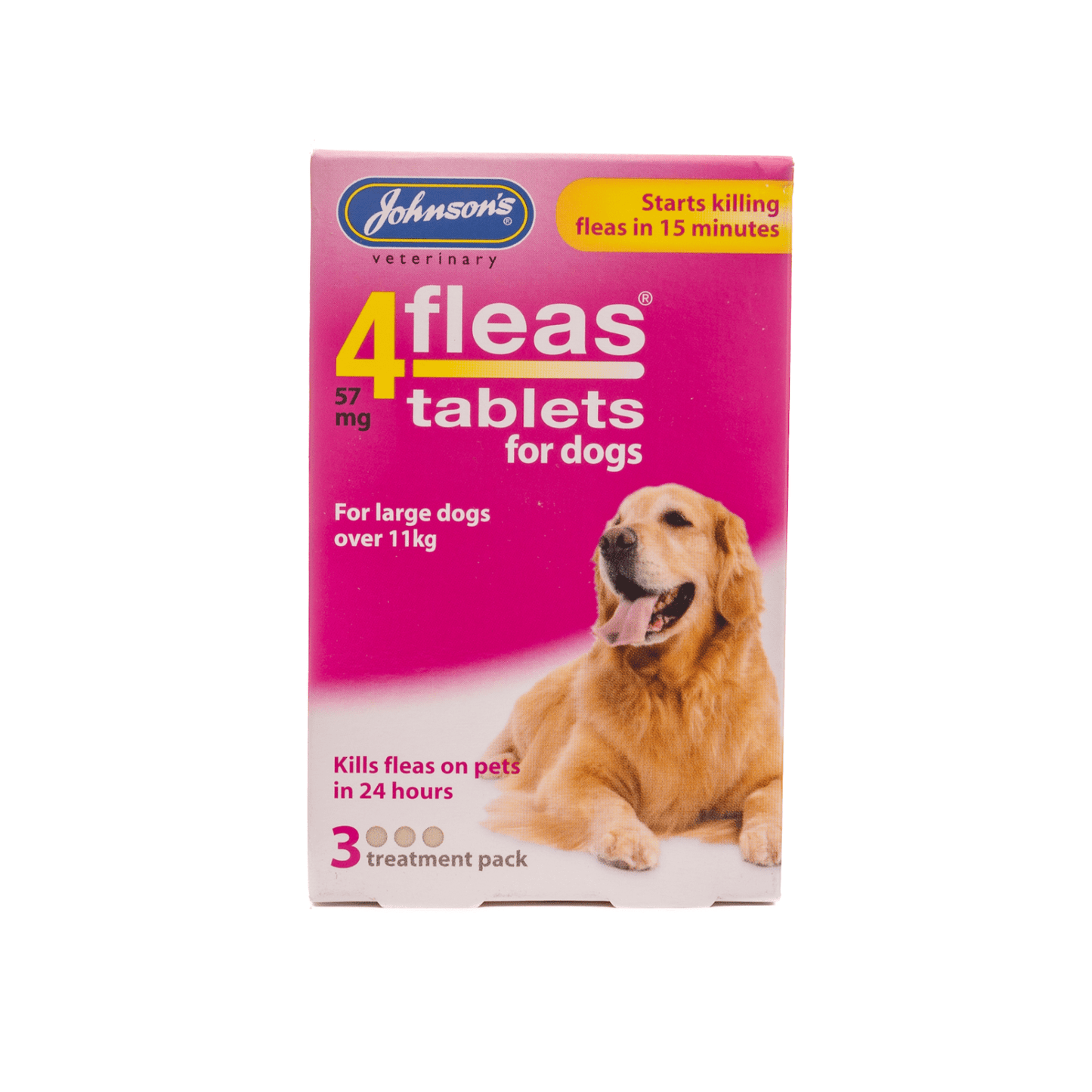 Johnson's Veterinary 4 Fleas Tablets for Dogs & Cats