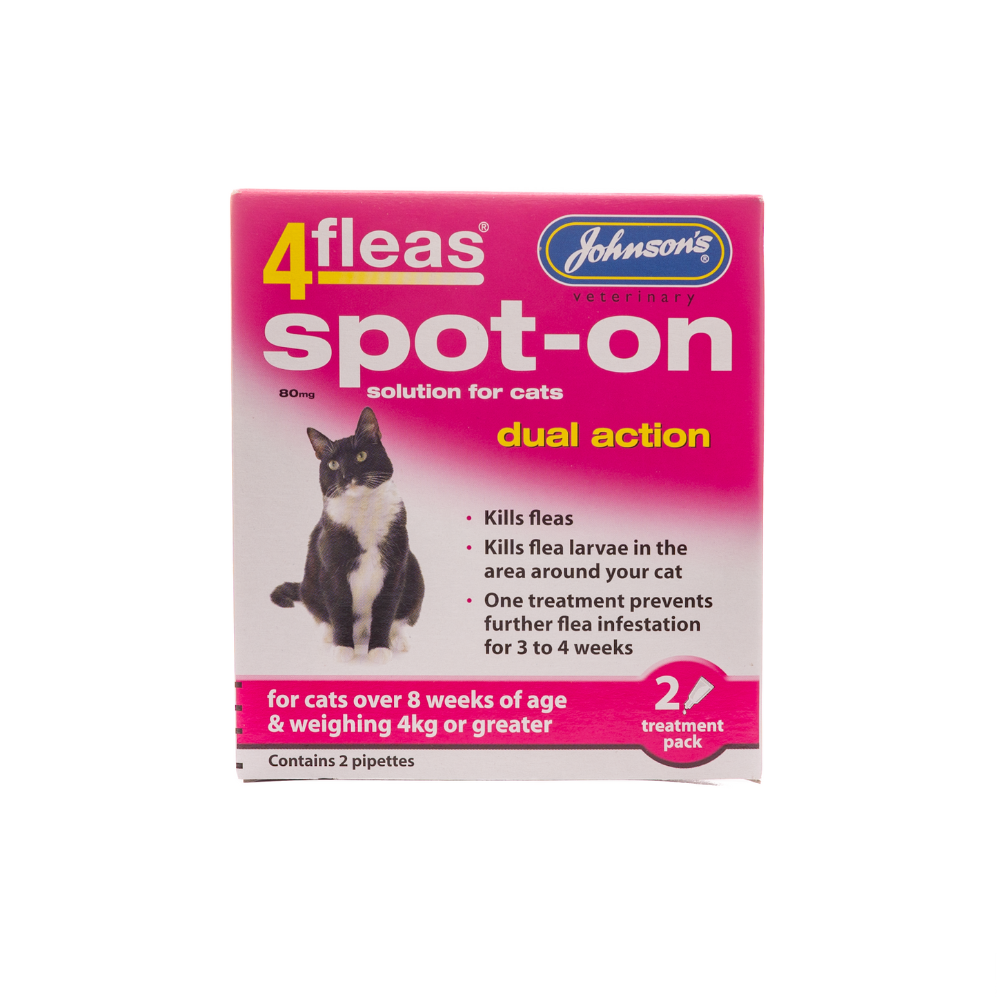 JVP 4 Fleas Spot On for Dogs & Cats