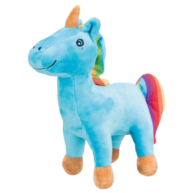 Trixie Unicorn Blue Dog Toy