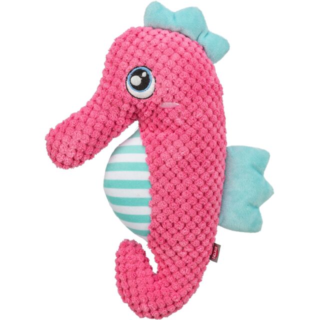 Trixie Plush Seahorse Dog Toy (Silent)