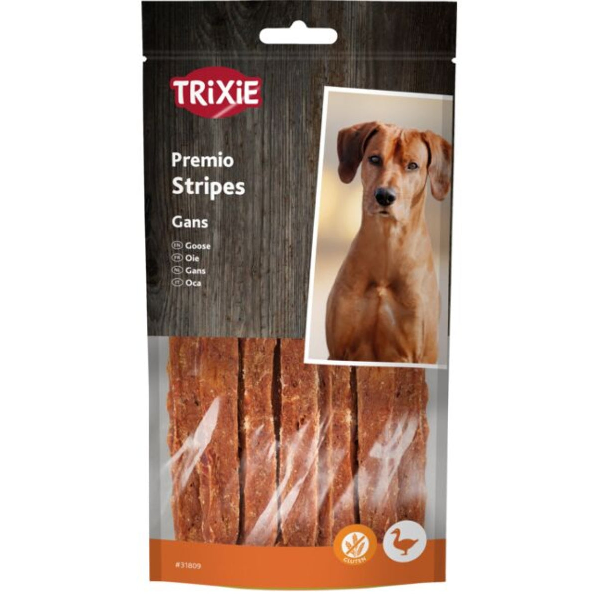 Trixie Stripes with Goose 65g