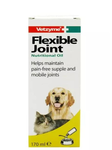 Vetzyme Flexible Joint Oil, Tablets & High Strength