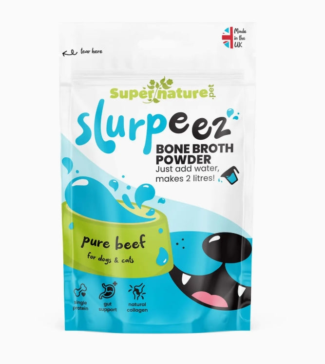 Supernature Slurpeez Bone Broth Powder For Dogs & Cats 60g