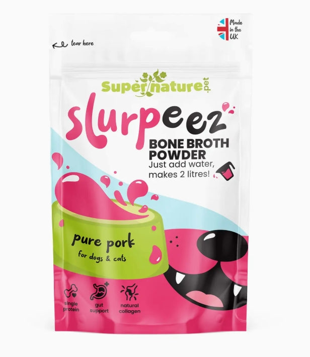 Supernature Slurpeez Bone Broth Powder For Dogs & Cats 60g