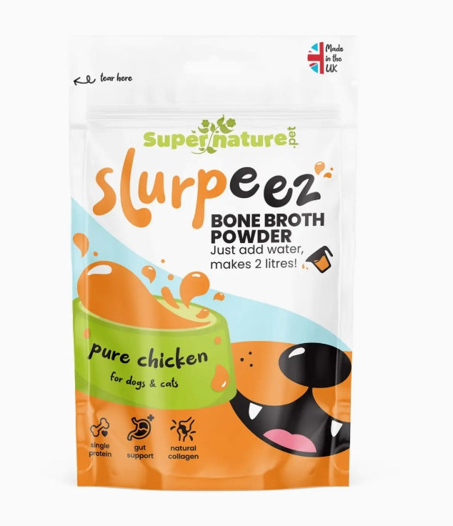 Supernature Slurpeez Bone Broth Powder For Dogs & Cats 60g