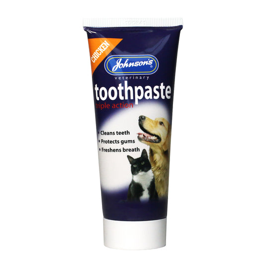 Johnson's Veterinary Triple Action Toothpaste for Dogs and Cats