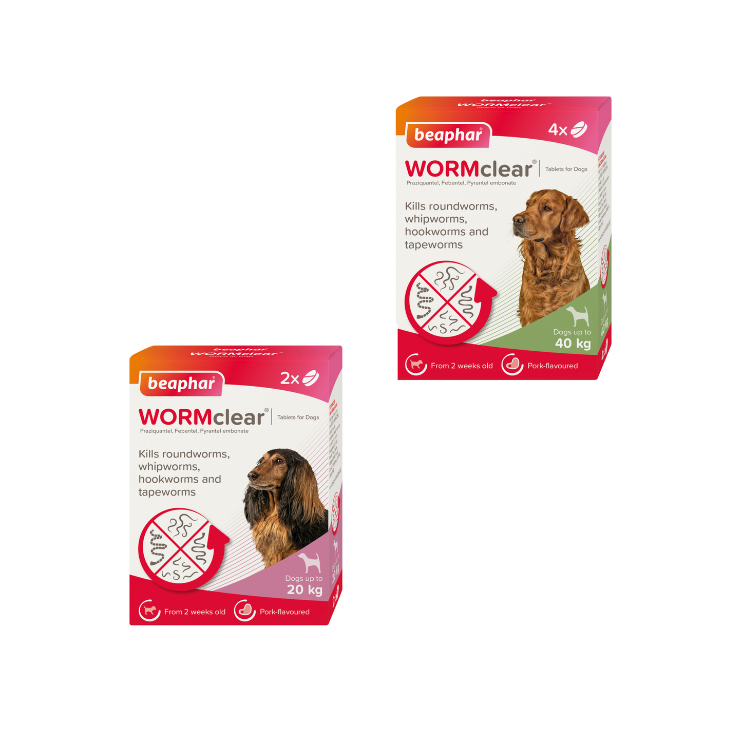 Beaphar Wormclear Worming Tablets for Dogs