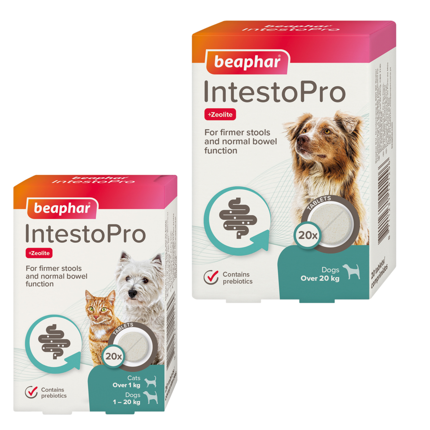 Beaphar IntestoPro Prebiotic Stool Firming Tablets