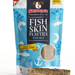 Skippers Dog Treats Fish Skin Flatties Short 70g