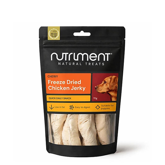 Nutriment Freeze Dried Chicken Jerky 70g