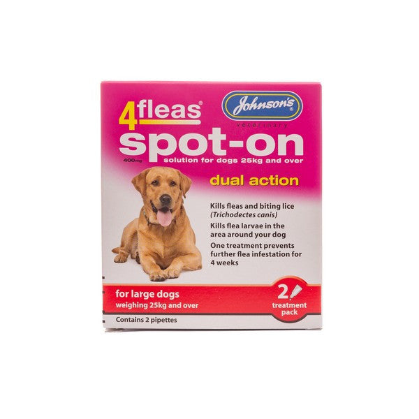 JVP 4 Fleas Spot On for Dogs & Cats