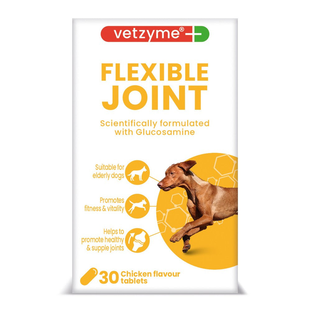 Vetzyme Flexible Joint Oil, Tablets & High Strength