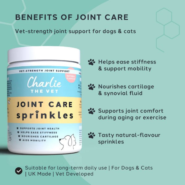 Charlie The Vet Joint Care Sprinkles 100g