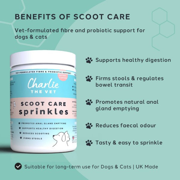 Charlie The Vet Scoot Care Sprinkles 500g